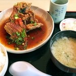 海花亭 - かさごの唐揚げ、ごはんｾｯﾄ。