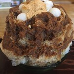 おちょぼ - 氷黒みつきなこ   770円なり