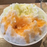 카지츠토 코오리 이와사와 히로시마점 - 두 가지 멜론의 맛 차이를 쉽게 알 수 있나요?