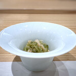 鮨と天草大王 天音 - ◆ゴーヤと南関揚げの和え物