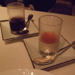 Q.E.D.CLUB - 巨峰ゼリー、パンナコッタ