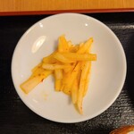 食べ放題 餃子や - 漬物　アップ