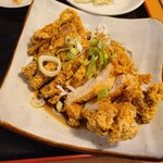 食べ放題 餃子や - 油淋鶏　アップ