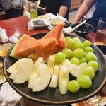 丸光苑 - フルーツ盛り合わせ