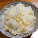 ラーメン巌哲 - シャイニングコーン飯