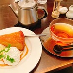 パルファン - ケーキと紅茶