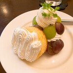 パルファン - ぶどうのショートケーキ