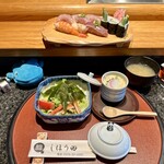 しほう田 - ◯特にぎりランチ…¥1,500円(税込)
      ※通常提供メニューでは有りません。
