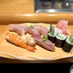 しほう田 - ◯特にぎりランチ…¥1,500円(税込)
      ※通常提供メニューでは有りません。