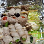 仁音 - 野菜串巻き盛り合わせ