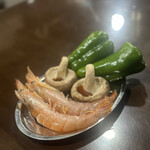 すすきの 肉の浅鞍 - お通し！！