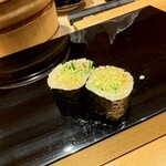 恵比寿 鮨 ふじまさ - かっぱ巻き（巻物）　