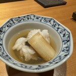 恵比寿 鮨 ふじまさ - 鱧しゃぶ