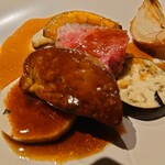 キャトルラパン 北梅田 - 大きなフォアグラ