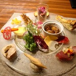 262735540 - 前菜盛り合わせ