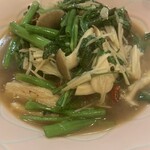 天満天神飯店 - 空芯菜炒め