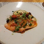 fu-fu shisen - 三重産赤ハタの発酵トウガラシ蒸し