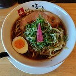 和 dining 清乃 本店 - スイカみたいな青皮紅芯大根がチャームポイント。