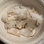 徳ㇵ本也 - 松茸ご飯