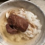 徳ㇵ本也 - 鱧と松茸ご飯のお茶漬け
