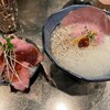 真鯛らぁめん 八十八 - 『泡』鯛白湯¥900 ローストポーク丼 ¥400