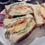 喫茶Y - モーニングサンドイッチ 1000円(税込)