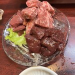 龍園 - レバー、肉、心臓