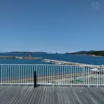 わくわく亭 - 窓からの景色（角島方向）