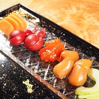 漬物盛り合わせ