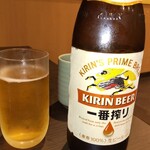 瀬戸内味覚処 芸州 本店 - キリン一番搾り瓶ビール