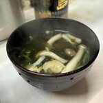 がばちょ - ミニカツ丼（600円）のおすまし♡