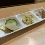 がばちょ - セット/アテ3品+ドリンク1杯（500円）