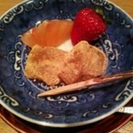 岩さき - 果物と蓮根もち