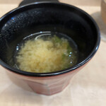 すし処 きみや - 味噌汁