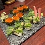 一三屋 - いくら6貫・芽ねぎ4貫（メニューにはありませんｗ）