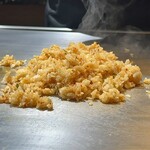 鉄板焼 石狩 - ガーリックライス