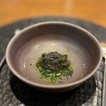 季音 - 昆布締めしたキャビアと野菜