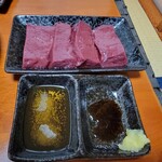 焼肉みよし - 私のおすすめはこの厚切り塩レバー