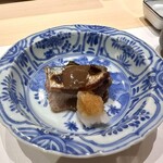 蔵六雄山 - 秋刀魚　肝わたソース