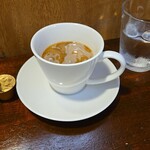 キッチン ブルー グローブ - ホワイトコーヒーへ