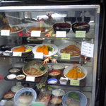 セントラルグリル - お店の前にある食品サンプルです