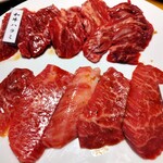 味楽苑 - 和牛カルビ＆和牛ハラミ