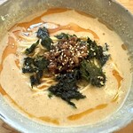 カルティベイト - 自家製胡麻の濃厚豆乳担々麺は（温）