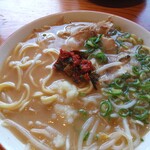 豚旨 うま屋 ラーメン - デフォ