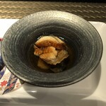 鉄板焼 石狩 - 鰻と京都鴨茄子の含め煮