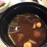 鉄板焼 石狩 - 赤だし好き