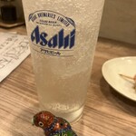 ヤキトリ まだらや - 焼酎ソーダ割り