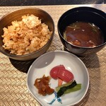 鉄板焼 石狩 - 〆ご飯