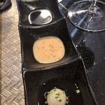 鉄板焼 石狩 - タレ3種