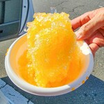 日光天然氷本舗 - 天然氷かき氷 マンゴー (小)